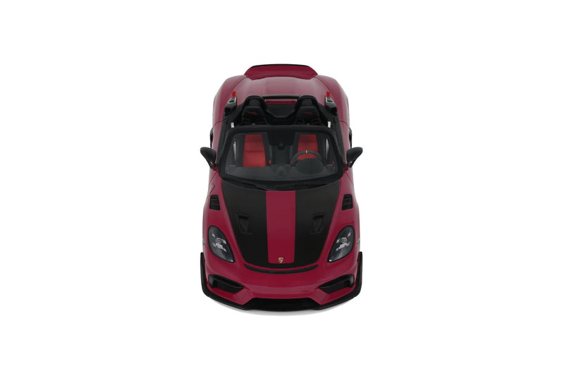 Porsche 718 (982) Spyder RS 2023 Weissach-Paket Ruby Star 1:18 - 85161