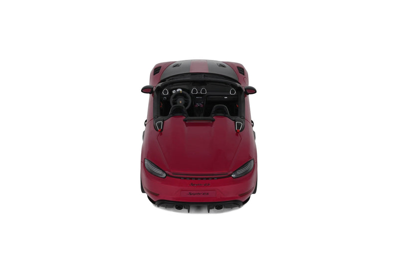 Porsche 718 (982) Spyder RS 2023 Weissach-Paket Ruby Star 1:18 - 85162