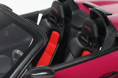 Porsche 718 (982) Spyder RS 2023 Weissach-Paket Ruby Star 1:18 - 85164