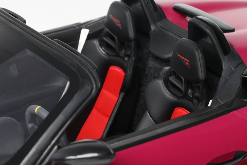 Porsche 718 (982) Spyder RS 2023 Weissach-Paket Ruby Star 1:18 - 85164