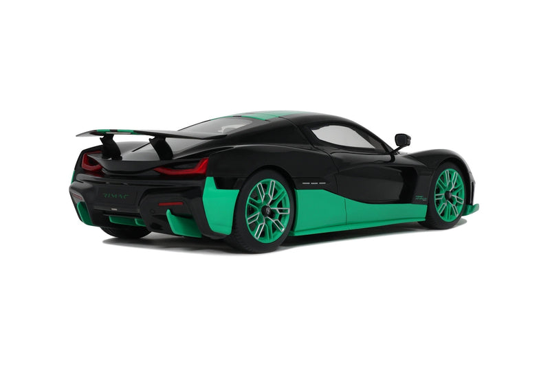 Rimac Nevera 2023 Nero Verde 1:18 - 85166