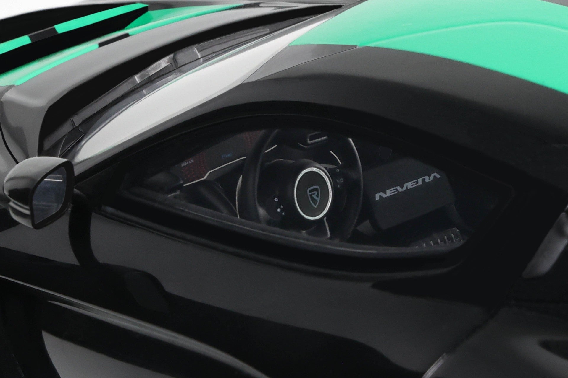 Rimac Nevera 2023 Nero Verde 1:18 - 85175