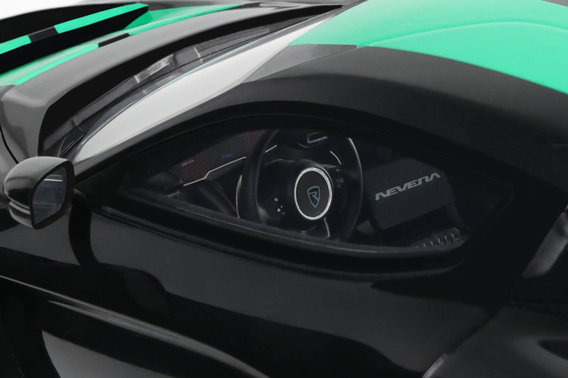 Rimac Nevera 2023 Nero Verde 1:18 - 85175