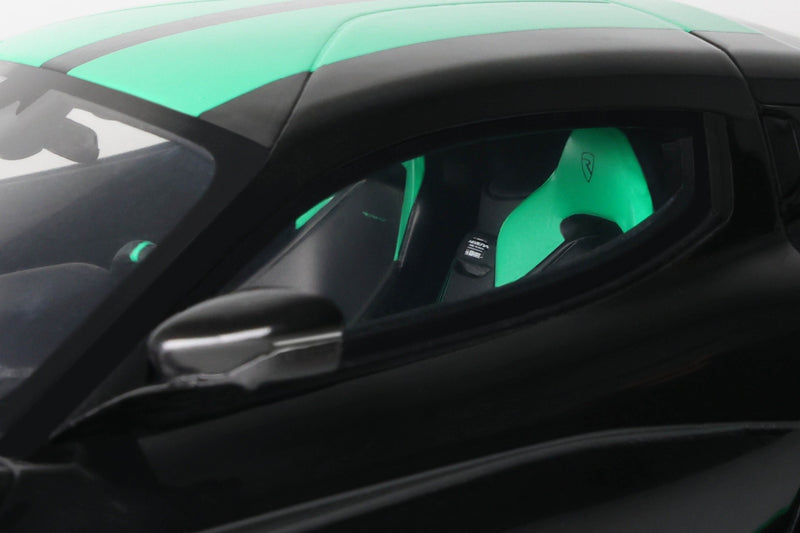 Rimac Nevera 2023 Nero Verde 1:18 - 85176
