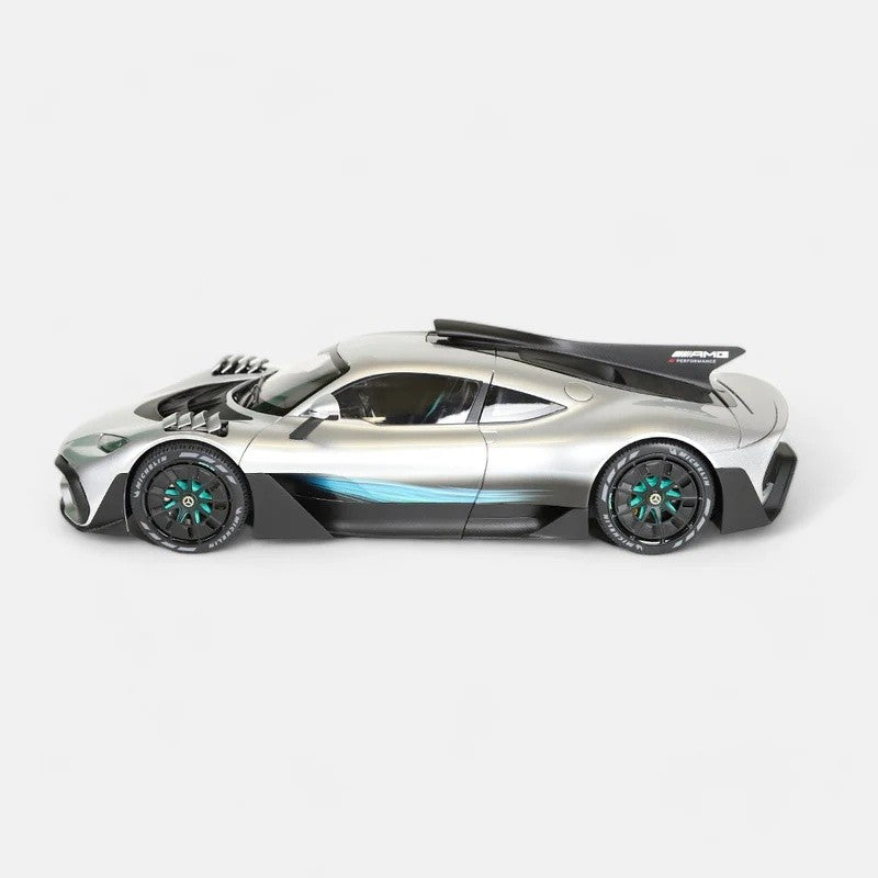 Mercedes-Benz AMG ONE C298 2023 Hightech Silver 1:12 - 85353