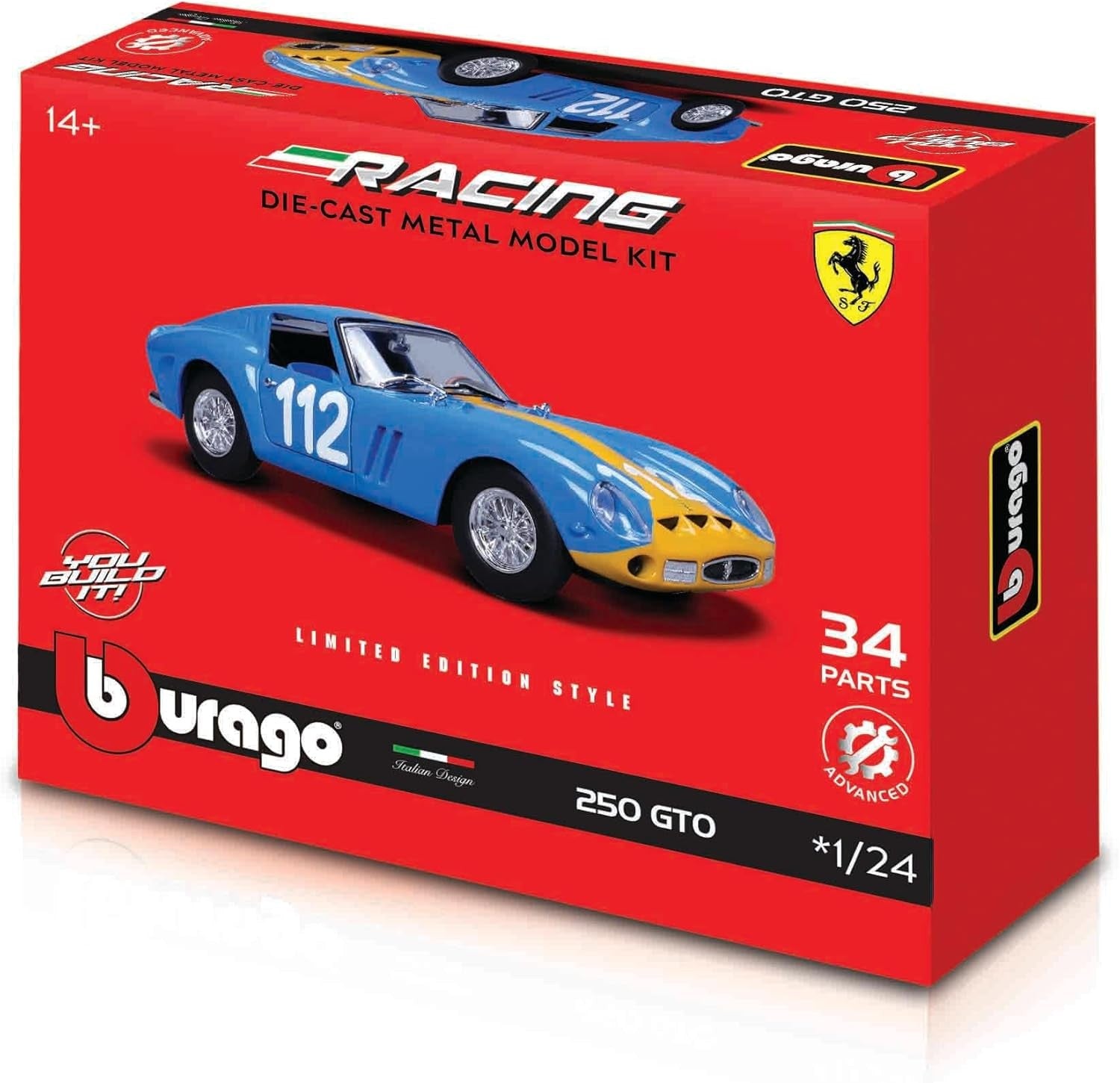 Ferrari 250 GTO "Targa Florio" 1964 U.Norinder - P.Troberg Kit 1:24 - 85407