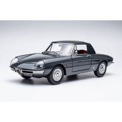 Alfa Romeo Duetto Spider 1600 Coda Tonda 1966 Graphite Gray 1:18 - 85424