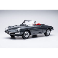 Alfa Romeo Duetto Spider 1600 Coda Tonda 1966 Graphite Gray 1:18 - 85425