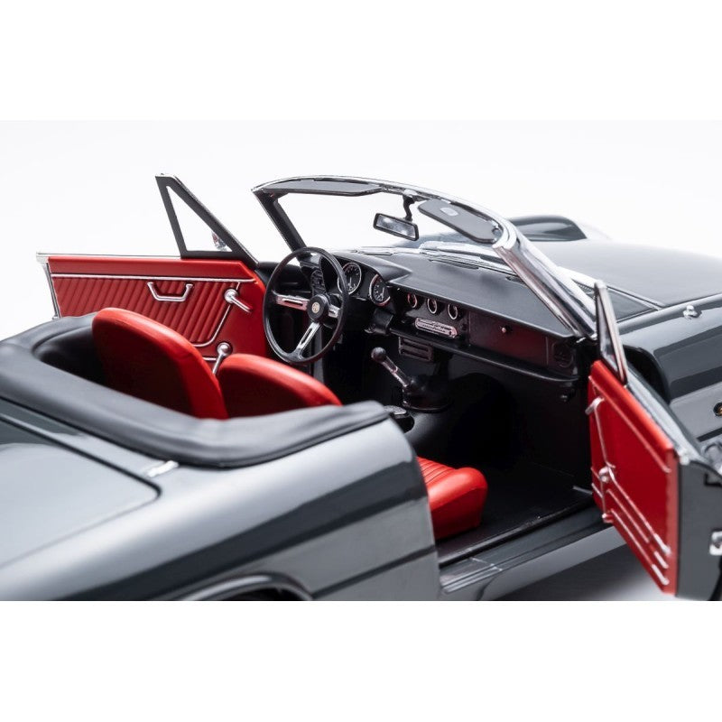 Alfa Romeo Duetto Spider 1600 Coda Tonda 1966 Graphite Gray 1:18 - 85427