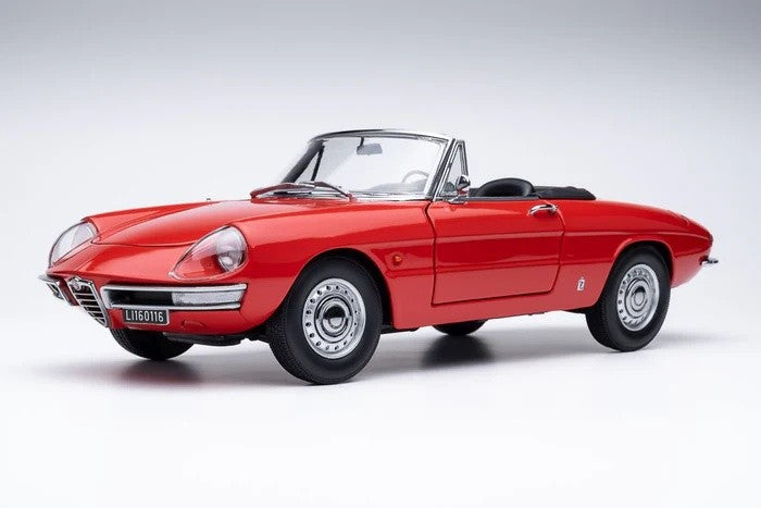 Alfa Romeo Duetto Spider 1600 Coda Tonda 1966 Rosso 1:18 - 85435