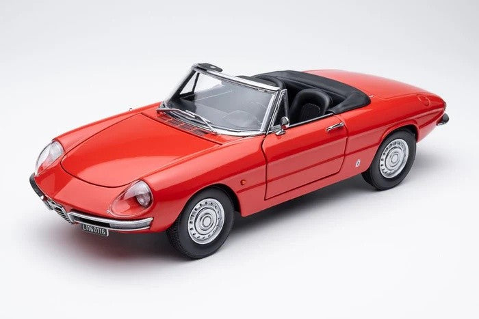 Alfa Romeo Duetto Spider 1600 Coda Tonda 1966 Rosso 1:18 - 85436