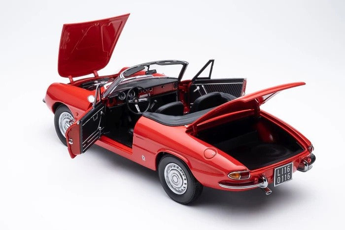 Alfa Romeo Duetto Spider 1600 Coda Tonda 1966 Rosso 1:18 - 85441