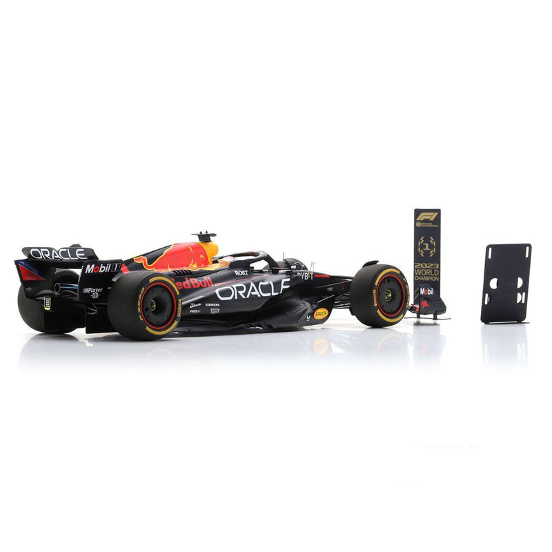 Red Bull Racing RB19 2nd Sp. Race Qatar GP 2023 Max Verstappen Pit Board 1:18 - 85453