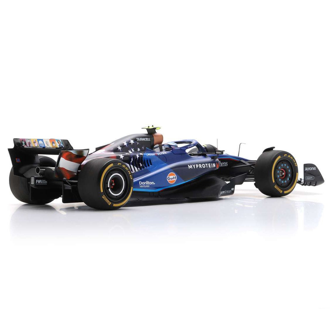 Williams Racing F1 FW45 10th USA GP 2023 Logan Sargeant 1:18 - 85457