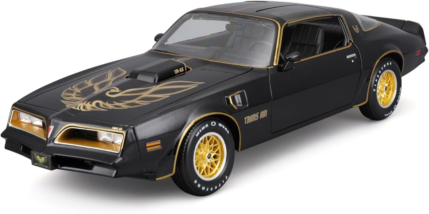 Pontiac Trans Am 1978 Firebird Black Gold 1:18 - 85466