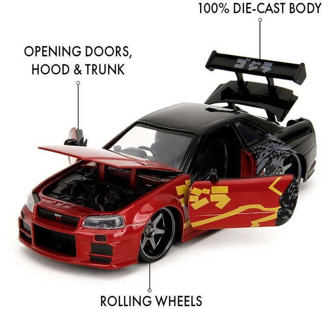 Nissan Skyline GT-R (R34) Movie Godzilla versus Kong (2021) 1:24 - 85574