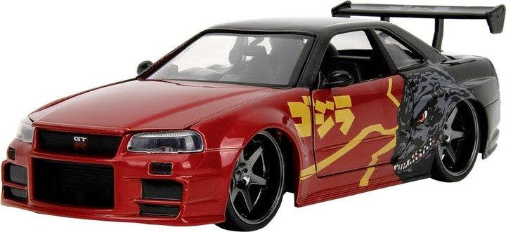 Nissan Skyline GT-R (R34) Movie Godzilla versus Kong (2021) 1:24 - 85577