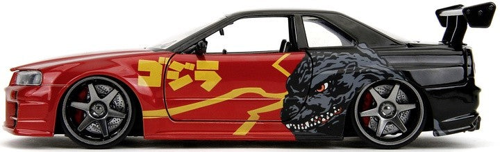 Nissan Skyline GT-R (R34) Movie Godzilla versus Kong (2021) 1:24 - 85581
