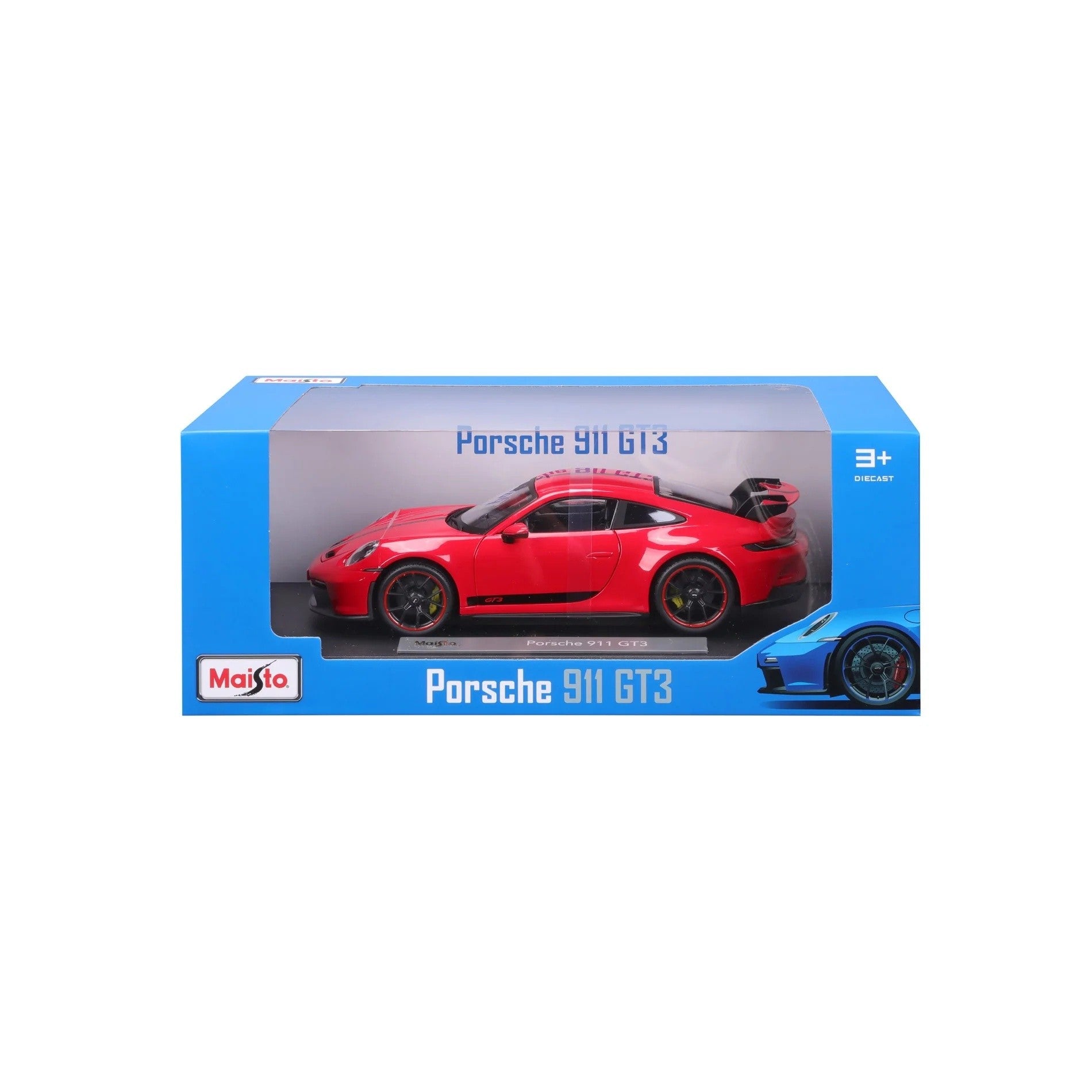 Porsche 911 (992) GT3 Coupe Red 1:18 - 85590