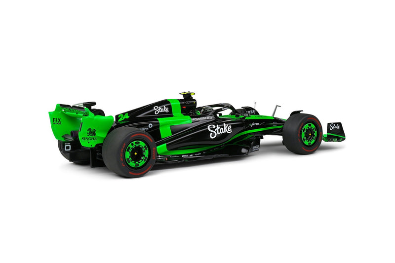 Sauber C44 Team Stake Kick Bahrain GP 2024 Zhou Guanyu 1:18 - 85771