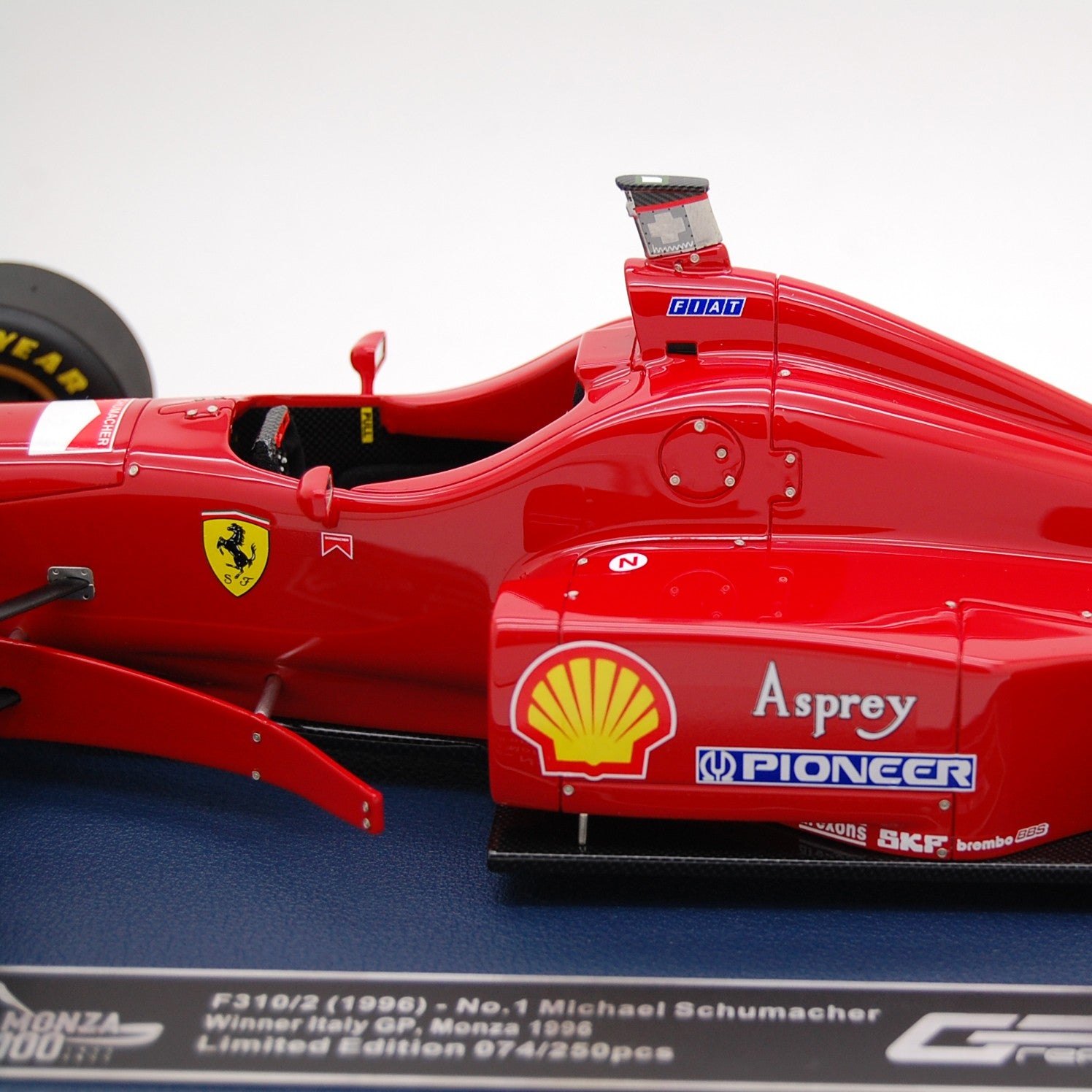 Ferrari F310/2 F1 Winner Italy Gp 1996 Michael Schumacher 1:18 - 85806