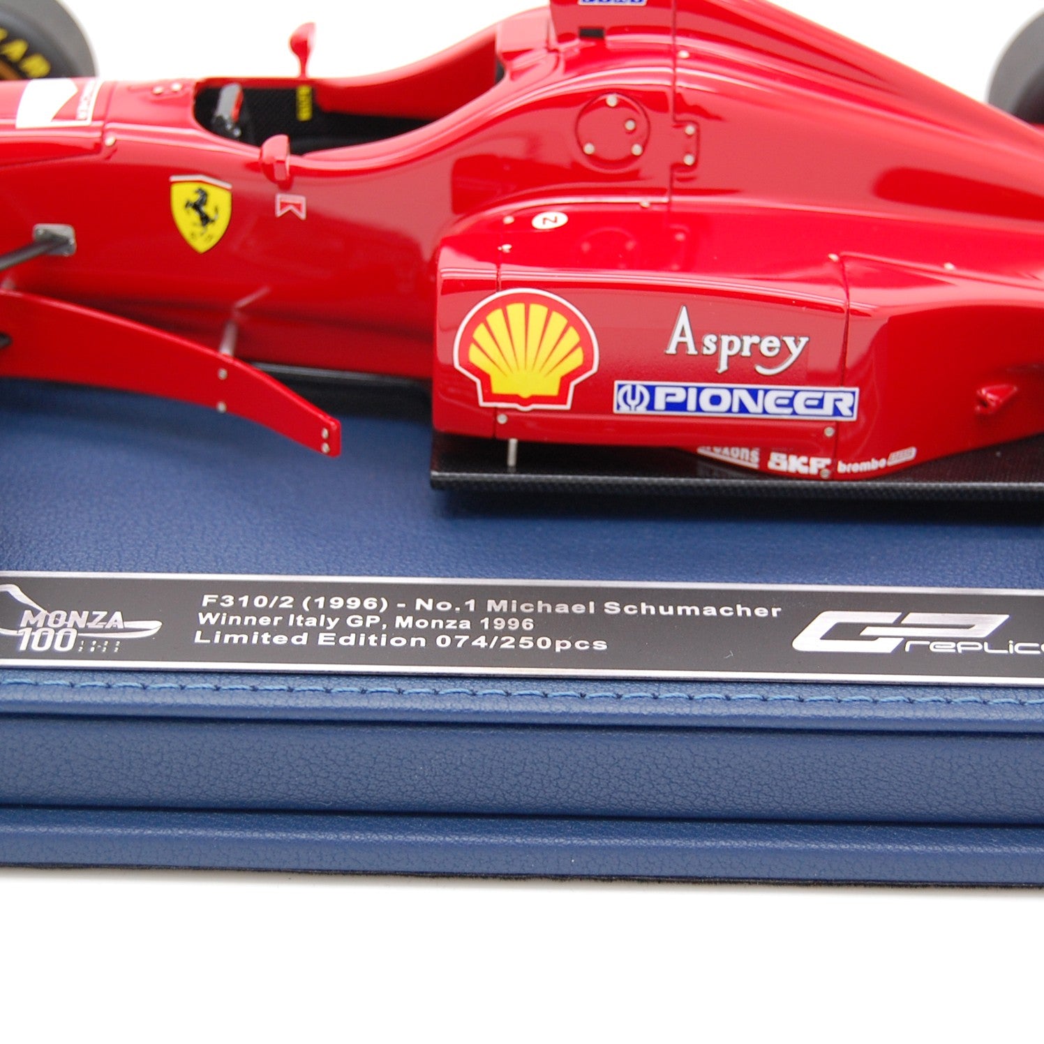 Ferrari F310/2 F1 Winner Italy Gp 1996 Michael Schumacher 1:18 - 85808
