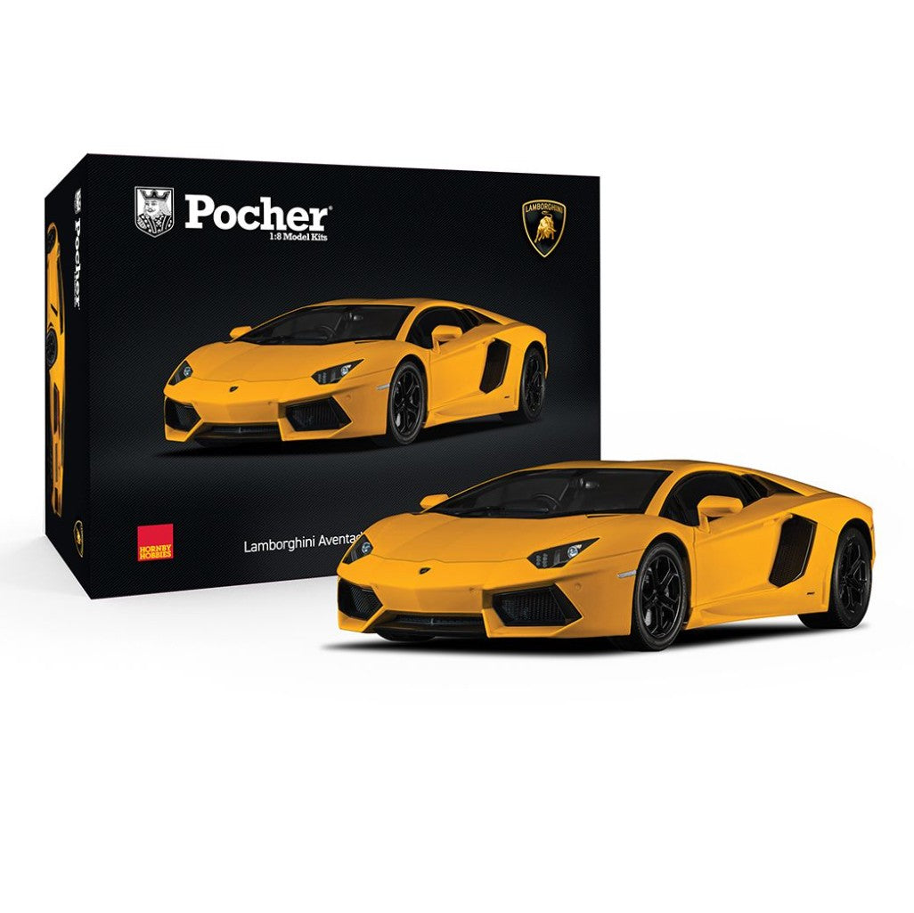 Lamborghini Aventador LP 700-4 Giallo Orion by Pocher 1:8 - 85815