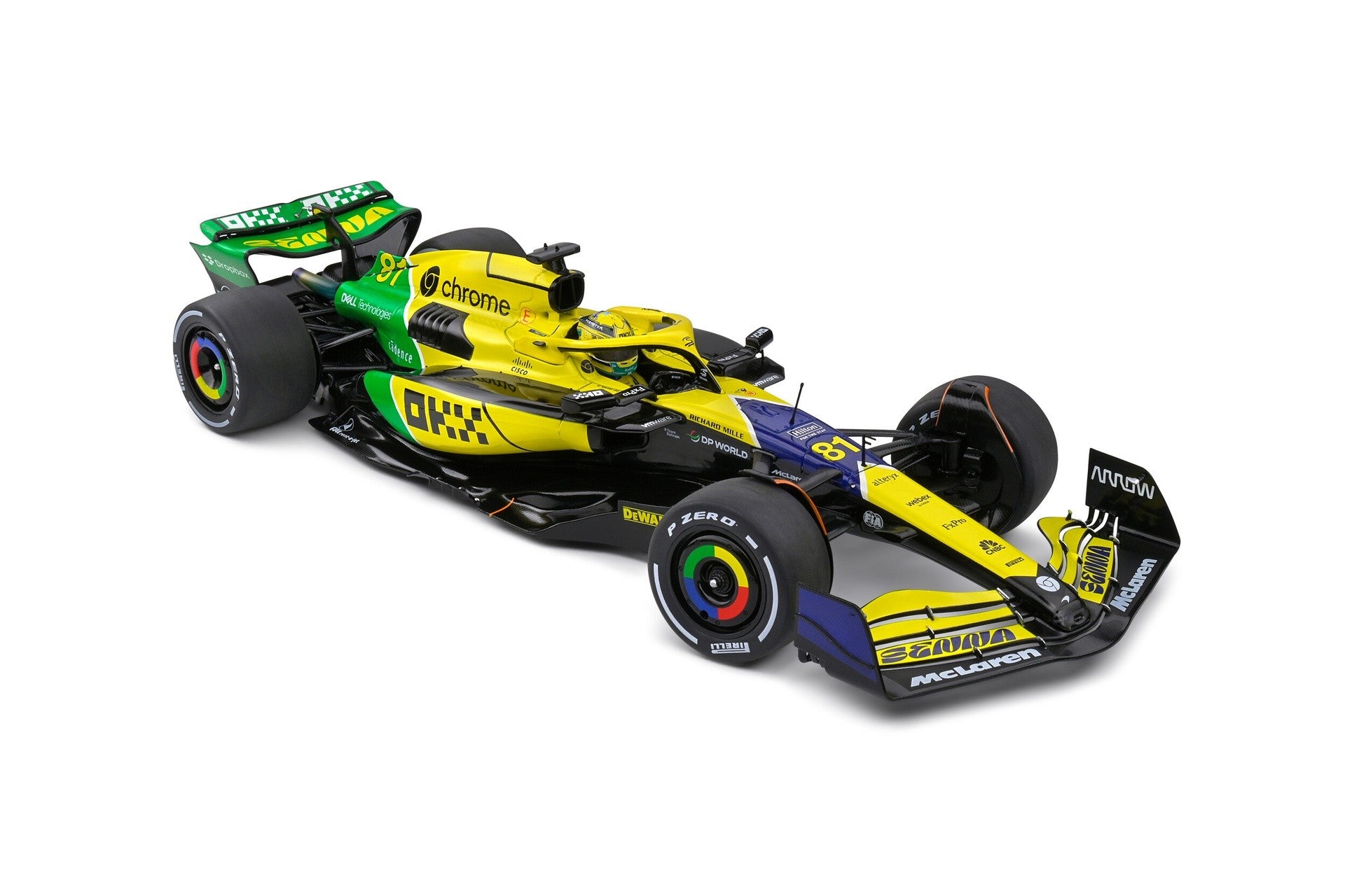 McLaren MCL38 2nd Monaco GP Formula 1 2024 Oscar Piastri 1:18 - 85840