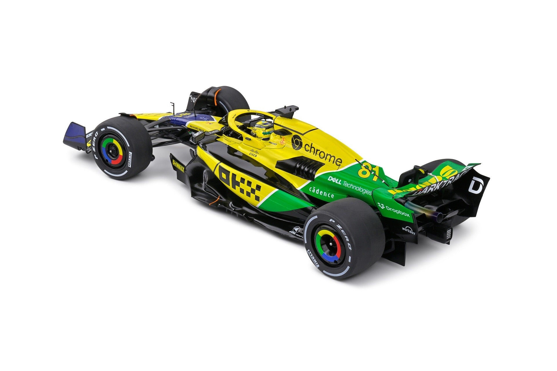 McLaren MCL38 2nd Monaco GP Formula 1 2024 Oscar Piastri 1:18 - 85841