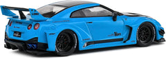 Nissan GT-R (R35) Liberty Walk Silhouette Miami Blue 1:43 - 85891