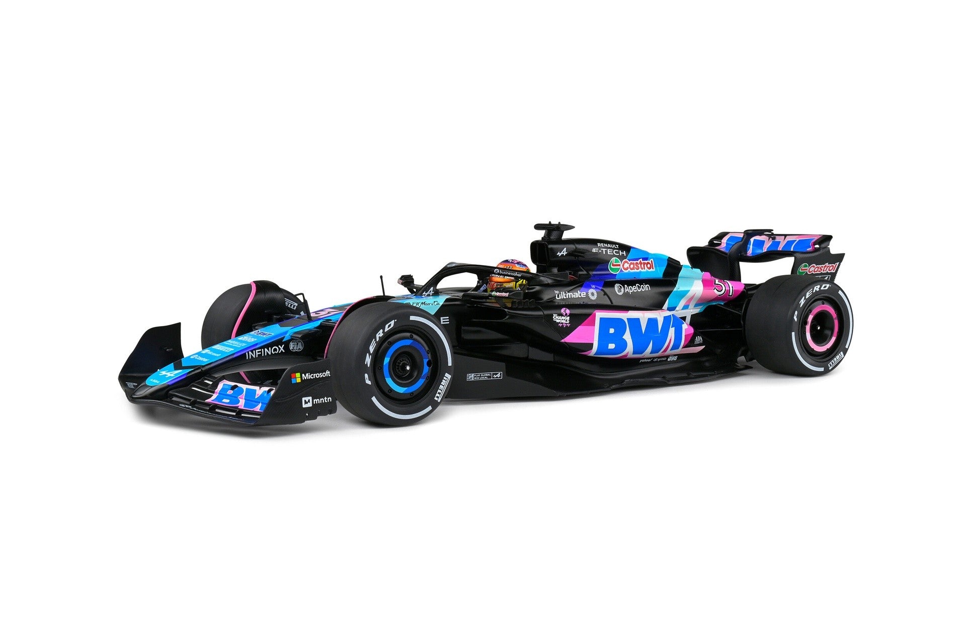 Alpine A524 Team F1 2024 Miami GP Esteban Ocon 1:18 - 85928