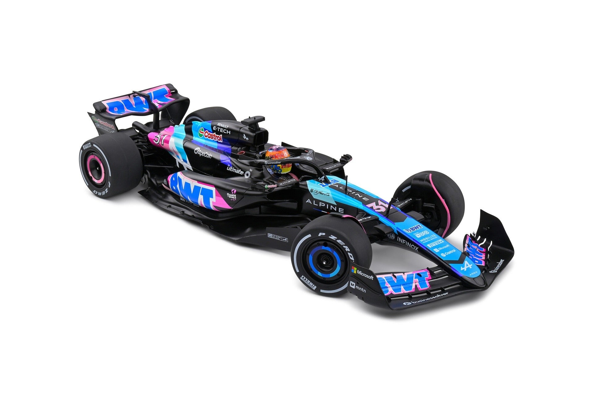 Alpine A524 Team F1 2024 Miami GP Esteban Ocon 1:18 - 85935