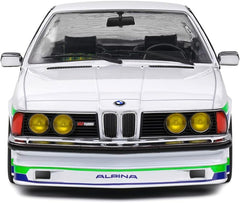 BMW Alpina B7 Turbo (E24) 1984 White Decor Green Blue 1:18 - 85965