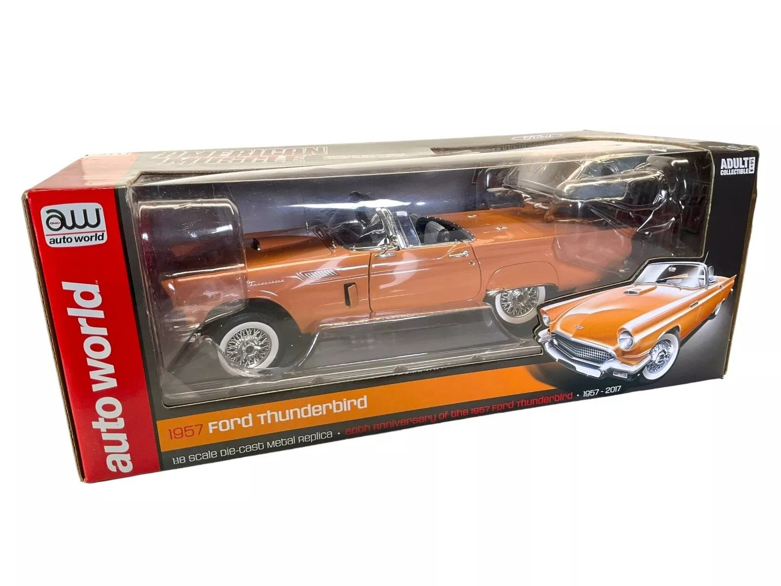 Ford Thunderbird 1957 60th Anniversario 1967-2017 1:18 - 86000