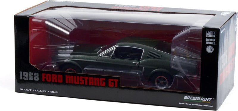 Ford Mustang GT Fastback 1968 Highland Green 1:18 - 86014