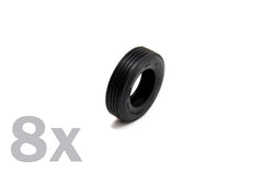 Truck Rubber Tyres Kit 1:24 - 8606