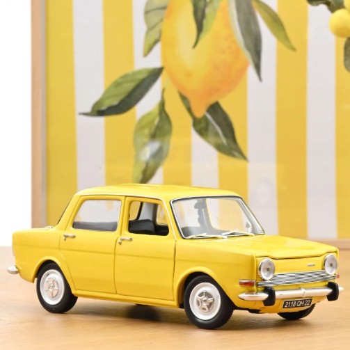 Simca 1000 LS 1974 Maya Yellow 1:18 - 86067