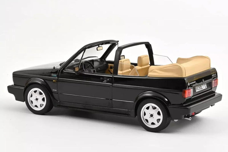 Volkswagen Golf Cabriolet Classic Line 1992 Black 1:18 - 86076