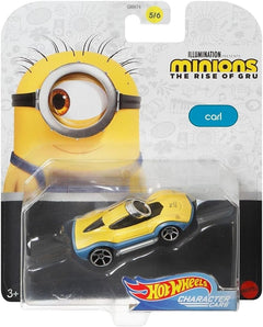 Carl Minions the Rise of Gru Character Car 1:64 5/6 - 86163