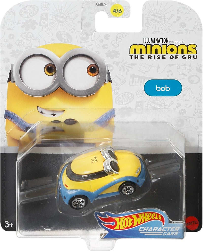 Bob Minions the Rise of Gru Character Car 1:64 4/6 - 86166