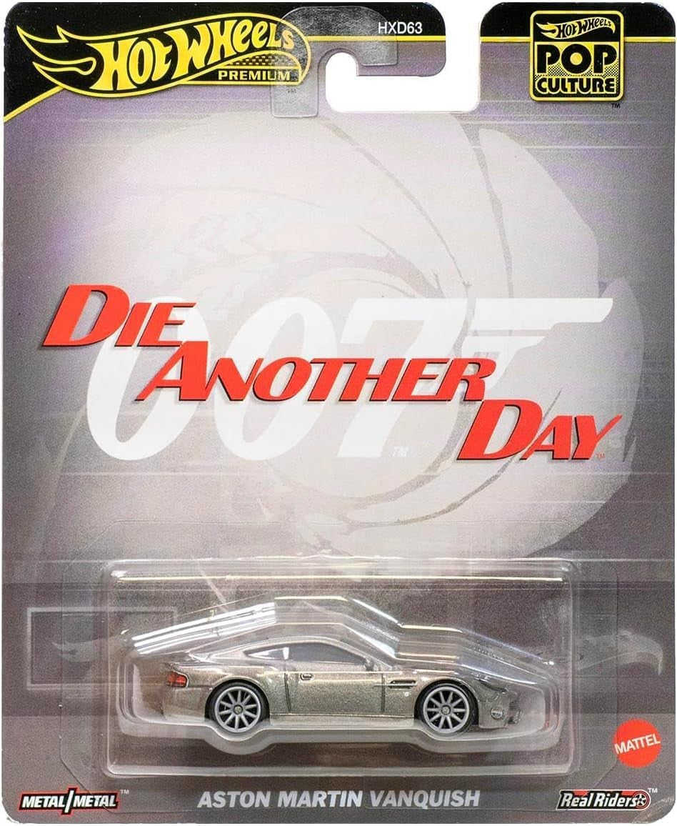 Aston Martin Vanquish Die Another Day 007 Hot Wheels 1:64 - 86211