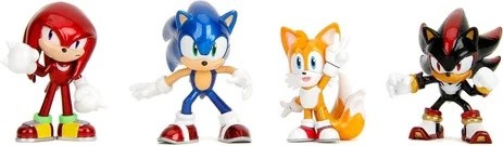 Sonic set 4 pz Jada Toys Metal Figures - 86273