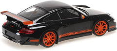 Porsche 911 GT3 RS Coupe 2007 Black Red 1:18 - 86284