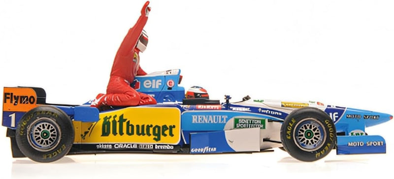 Benetton Ford B195 F1 1995 Michael Schumacher with Jean Alesi Winner Canadian GP 1:43 - 86293
