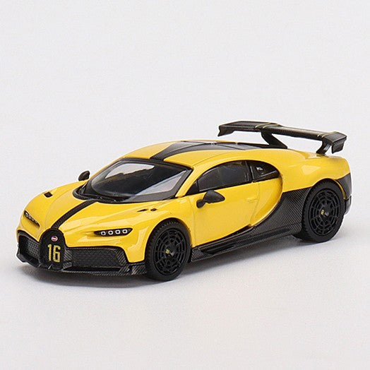 Bugatti Chiron Pur Sport Yellow 1:64 Mini GT - 86299