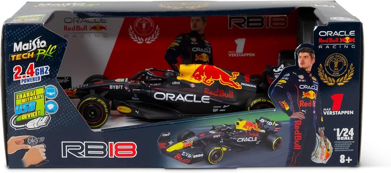 Red Bull Racing RB18 F1 2022 Max Verstappen Radio Comando 1:24 - 86305