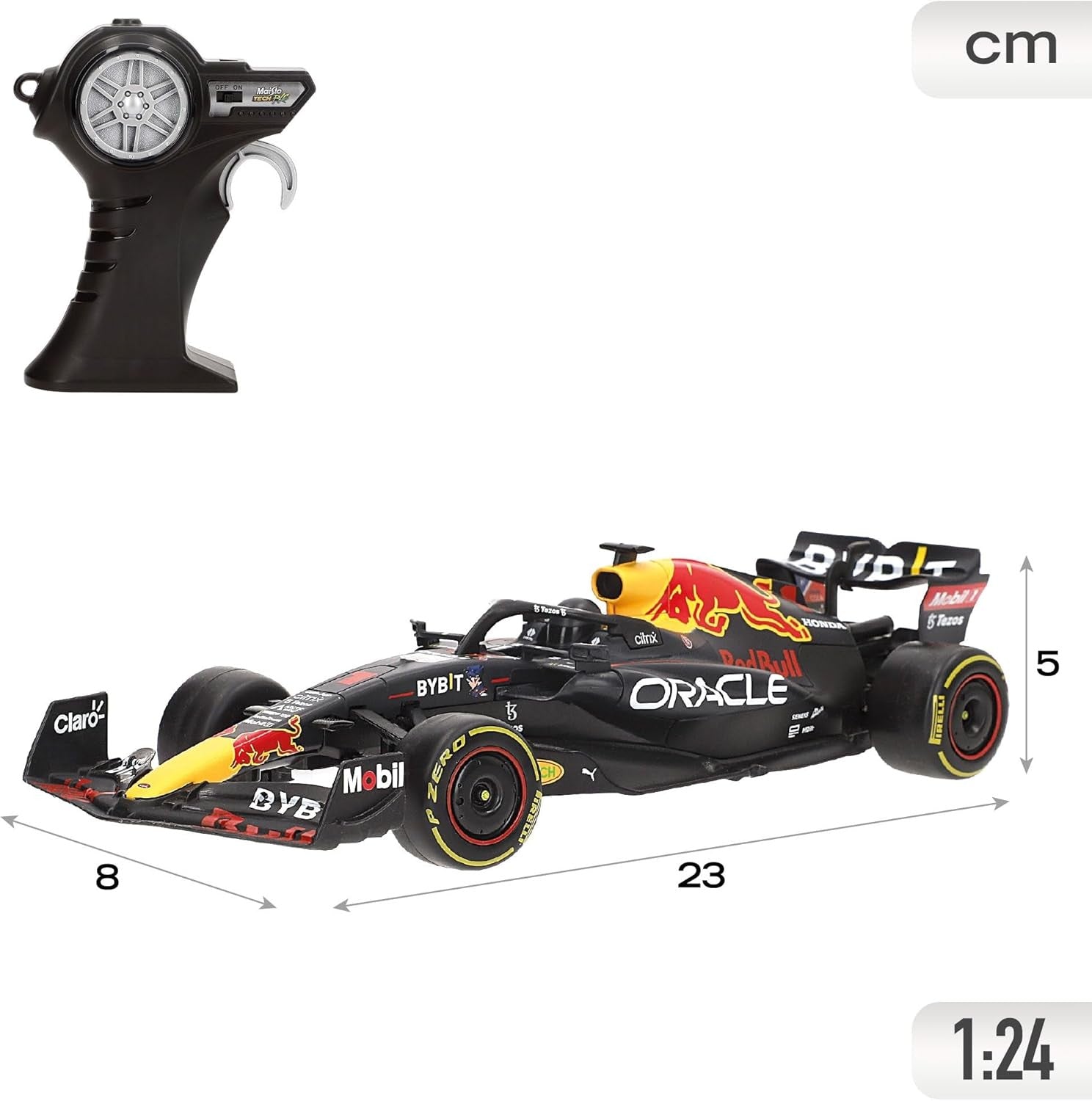Red Bull Racing RB18 F1 2022 Max Verstappen Radio Comando 1:24 - 86309