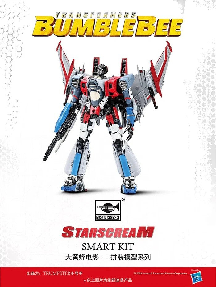 Starscream Transformers Bumblebee Easy Build Plastic Model Kit - 86345