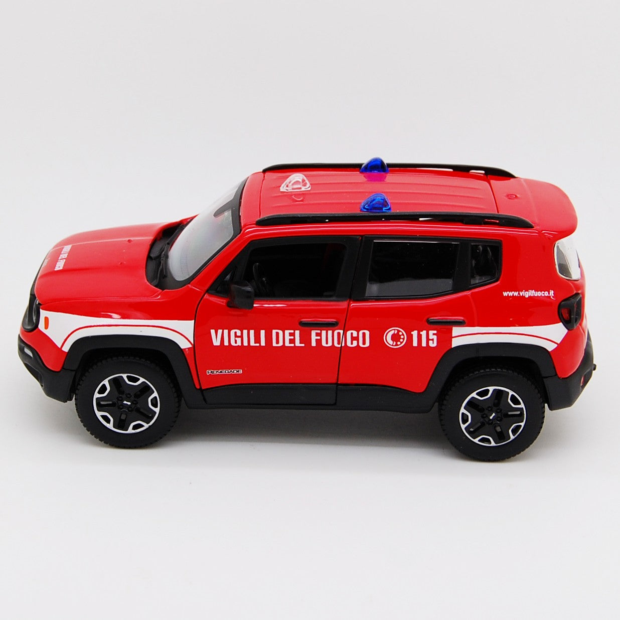 Jeep Renegade 4x4 Latitude "Vigili del Fuoco" 1:24 - 86367