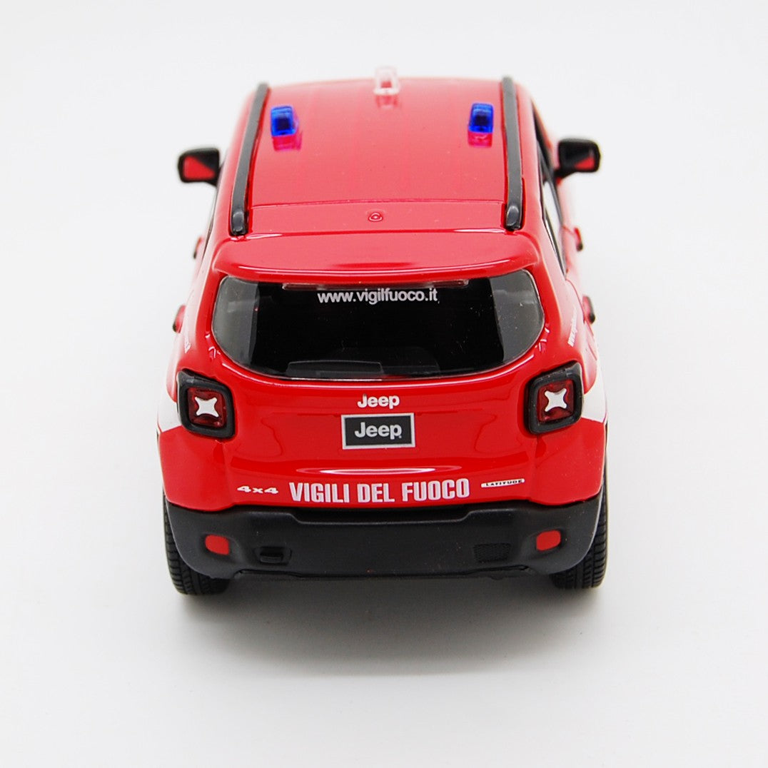 Jeep Renegade 4x4 Latitude "Vigili del Fuoco" 1:24 - 86369